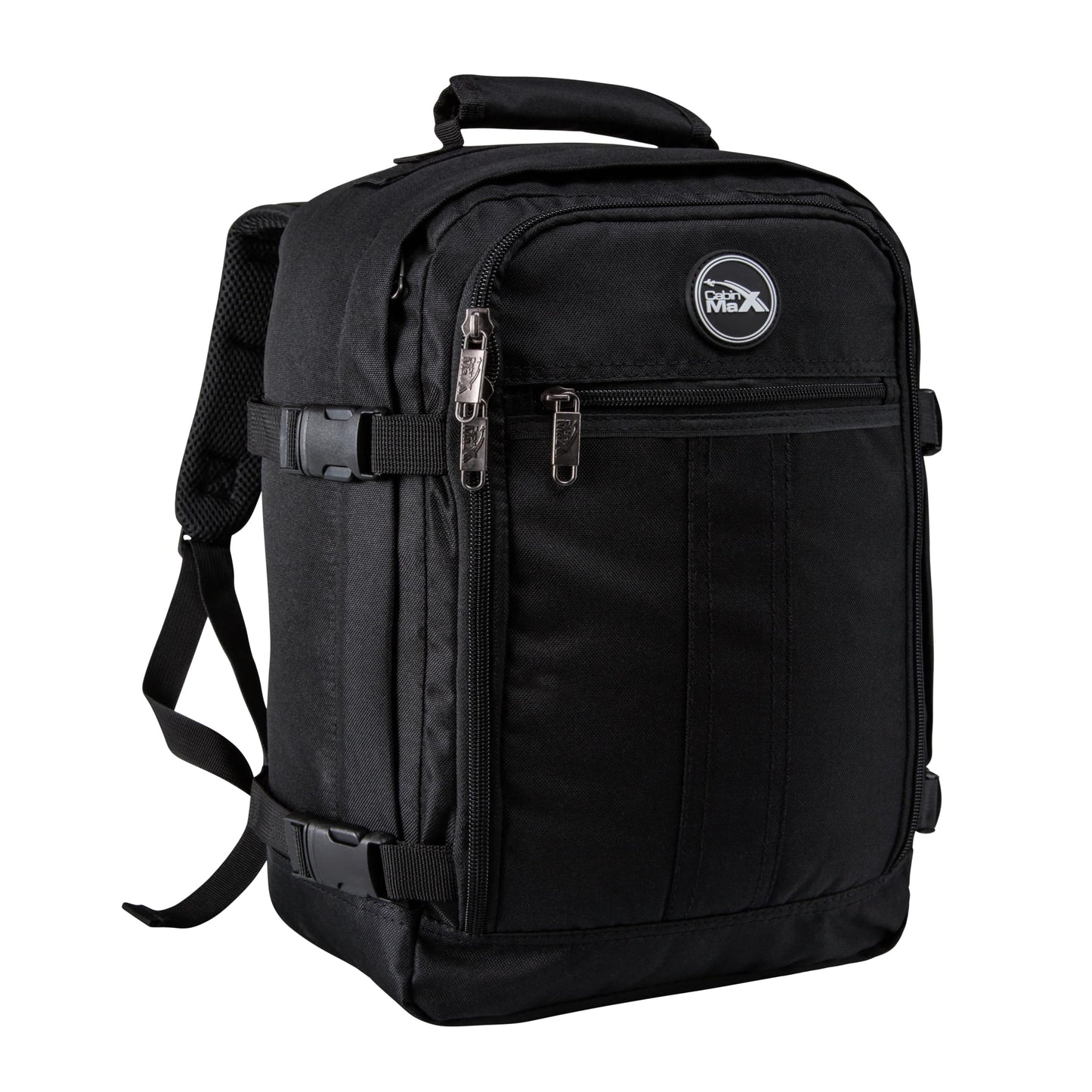 Cabin Max Metz 24L Cabin Bag 40x30x20 Backpack | Underseat Hand Luggage for Ryanair, EasyJet, Wizz Air & More – Travel Backpack Airline Approved - RPET Recycled Polyester
