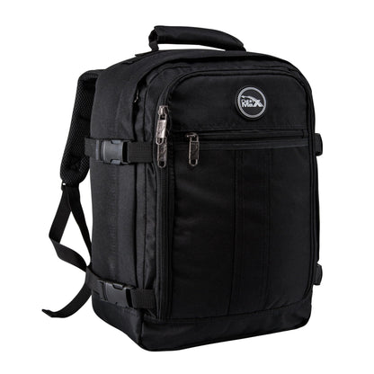Cabin Max Metz 24L Cabin Bag 40x30x20 Backpack | Underseat Hand Luggage for Ryanair, EasyJet, Wizz Air & More – Travel Backpack Airline Approved - RPET Recycled Polyester