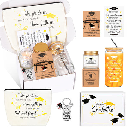 JOYOFUN 2026 Graduation Gifts for Women, Class of 2026 Grad Gift Box Set, College High School Graduation Present Basket for Women Daughter Sister Teacher Nurse Graduates Friends（Black）