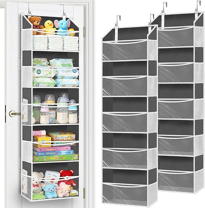 Ofiray-home 2 Pack Over Door Organizer