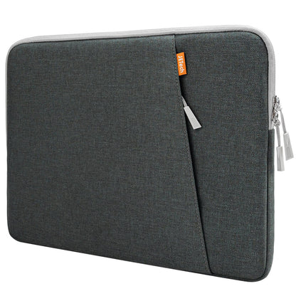 JETech Laptop Sleeve for 15-Inch Notebook, Compatible with MacBook Air 15-Inch M4/M3/M2, MacBook Pro 16-Inch M4/M3/M2/M1, Waterproof Shockproof Case with Accessory Pocket Bag (Dark Grey)