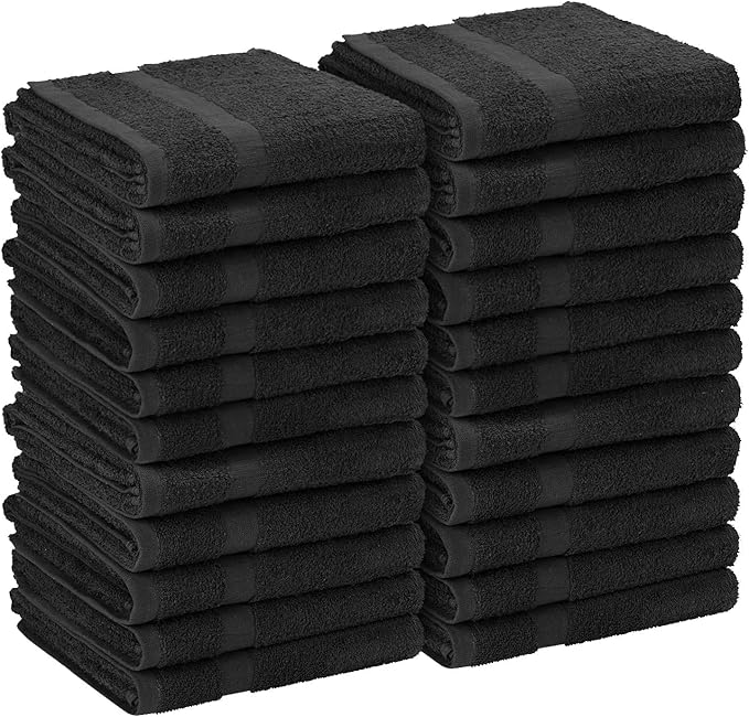 Utopia Towels Black Salon Towels, and Home Hair Care