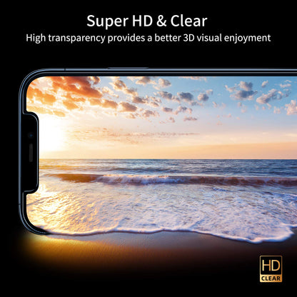 UNBREAKcable Privacy Screen Protector for iPhone 14/ iPhone 13/13 Pro, Tempered Glass [True 28°Anti Spy] [9H Hardness] [Case Friendly] Private Protector for iPhone 6.1" - 2 Pack