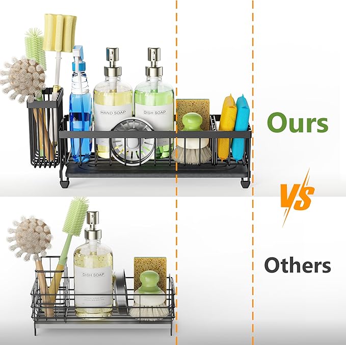 Cisily Extra Large Sink Caddy Organizer