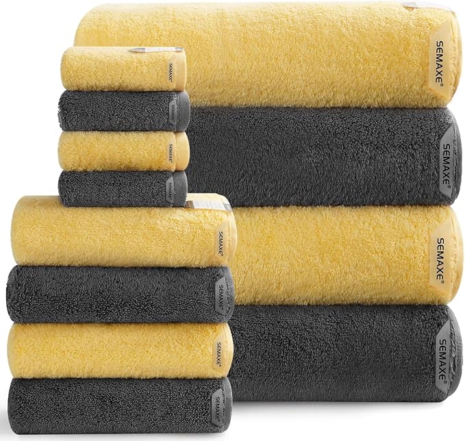SEMAXE Towel 100% Cotton Towel for Bathroom, Bath Towel, Hand Towel