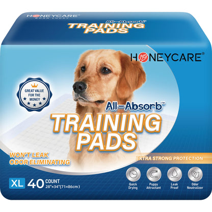 All-absorb Extra Large Training Pads, 71cm x 86cm, 40-Count