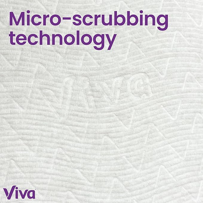 Viva Multi-Surface Cloth Paper Towels, 24 Double Rolls, 110 Sheets Per Roll