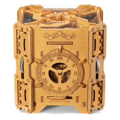Puzzle Potato Tesla Box - Electronic Puzzle Box - Escape Room Game in a Box - Brain Teaser - 3D Wooden Puzzle for Adults - Money Puzzle Box for Cash Gift - Birthday GiftBox MoneyBox