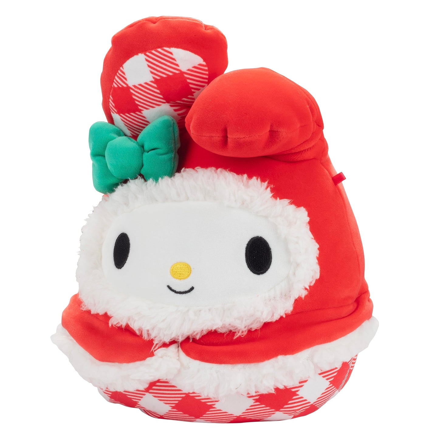 Squishmallows Original 8-Inch Hello Kitty: My Melody Christmas Plush - Official Jazwares Sanrio - Collectible Soft & Squishy Stuffed Animal Toy- 2025 Limited Edition Gift for Kids, Girls & Boys