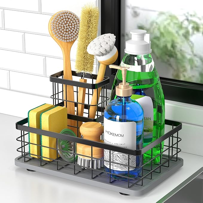 Kitchen Sink Caddy Organizer, Sponge Holder