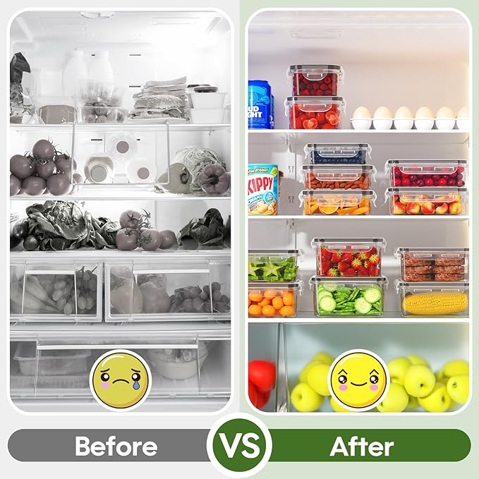 54-Piece Food Storage Containers
