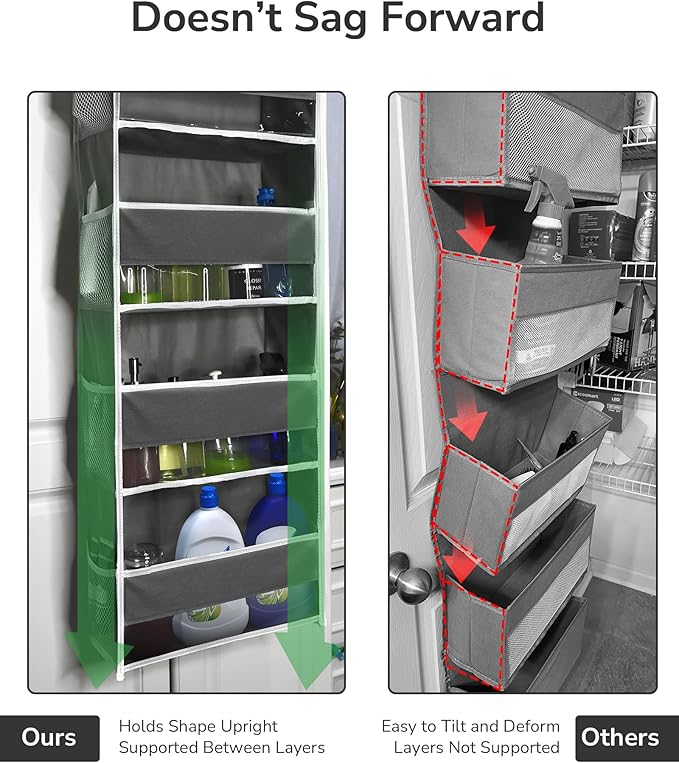 ULG 1 Pack Over Door Organizer