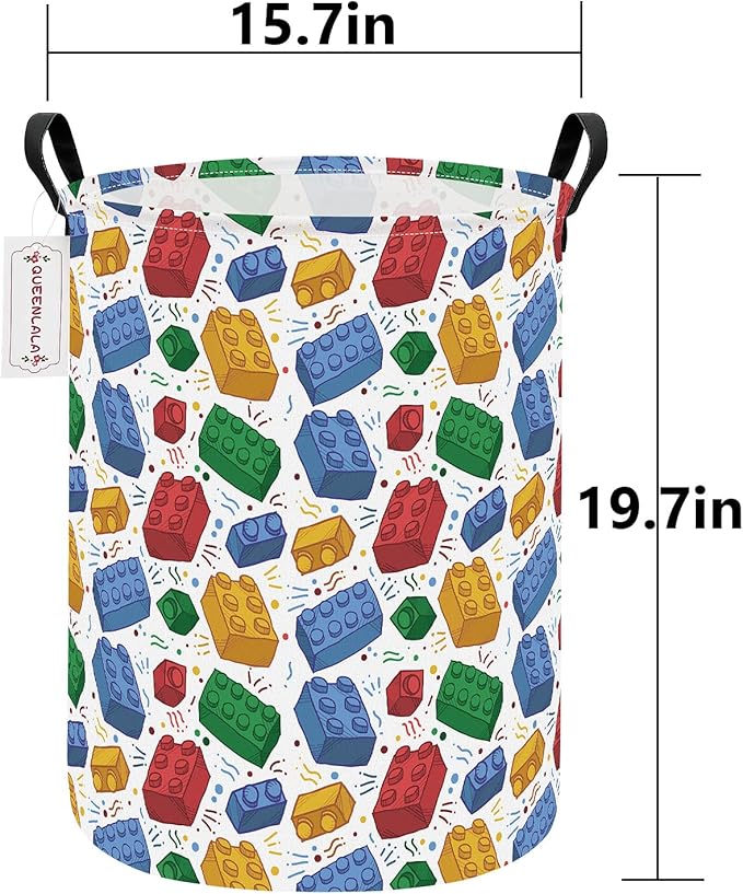 QUEENLALA Large Storage Basket, Laundry Hamper/Bathroom/Home Decor/Collapsible
