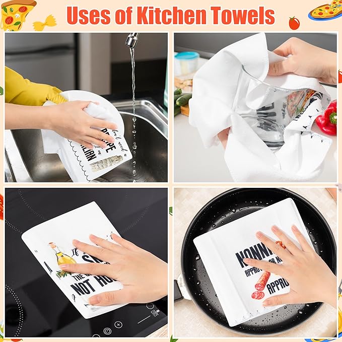 R HORSE Italian Kitchen Dish Towels