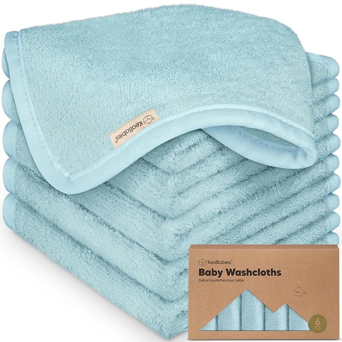 6-Pack Baby Washcloths