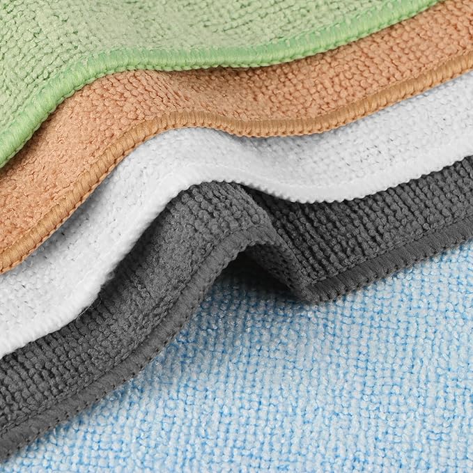 Orighty Washcloths Bulk Towels Set 50 Pack, Highly Absorbent and Soft Feel