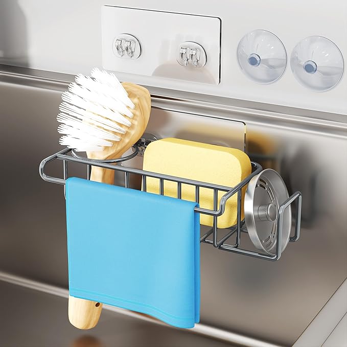 HapiRm Sink Caddy Sponge Holder
