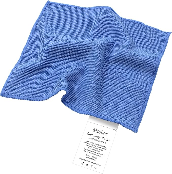 Mcsher Microfiber Cleaning Cloths