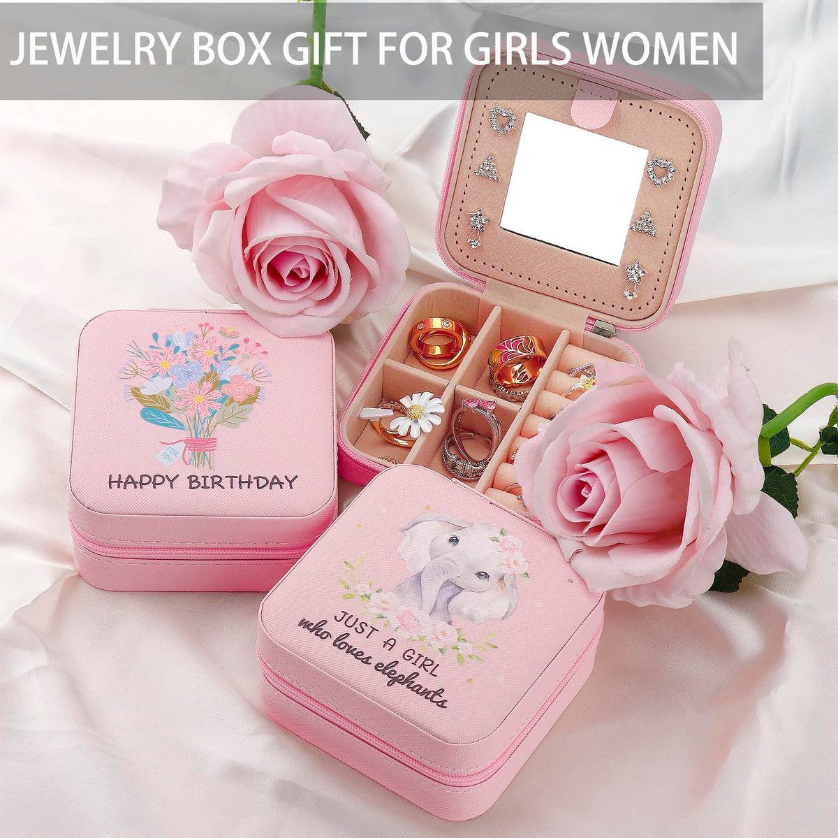 Haoze Sloth Gifts Jewelry Box for Women, Small Travel Jewelry Case Jewelry Holder Organizer Jewelry Box for Lover Gifts(Sloth)