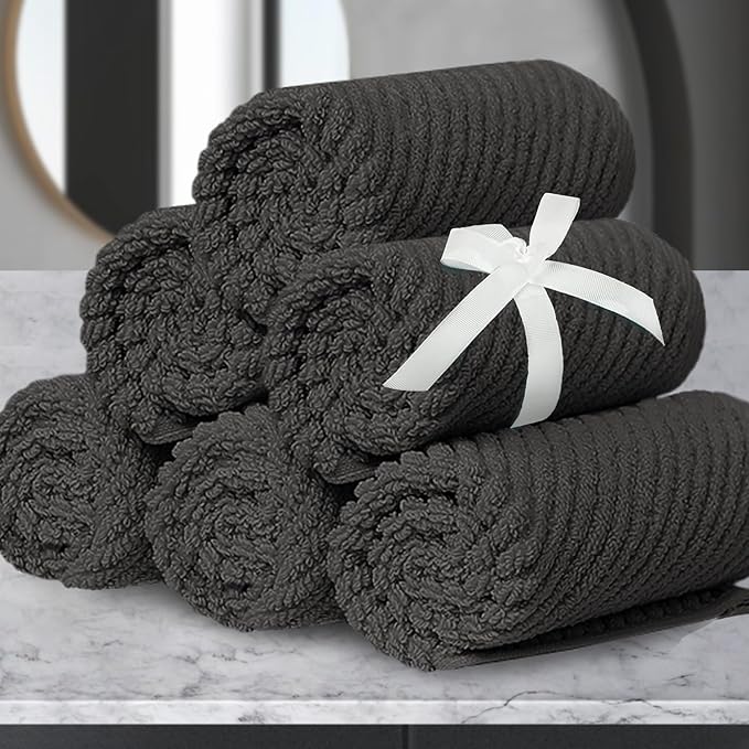 VOOVA & MOVAS Grey Washcloths