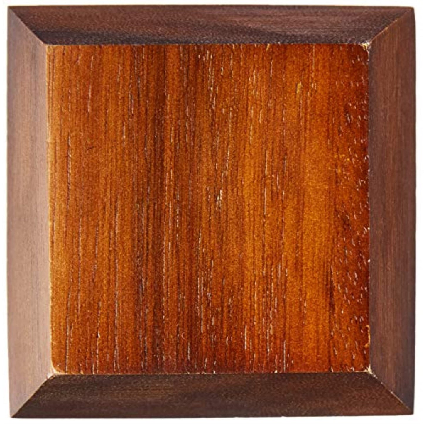Lipper International Acacia Wood Small Square Bowls | For Condiments | Hand Wash Only | Brown | Set of 2