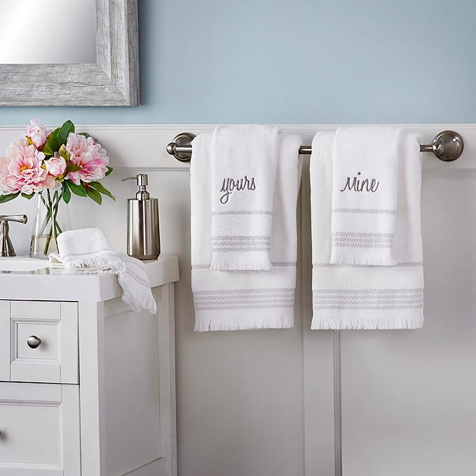 SKL Home Yours & Mine Hand Towel Set