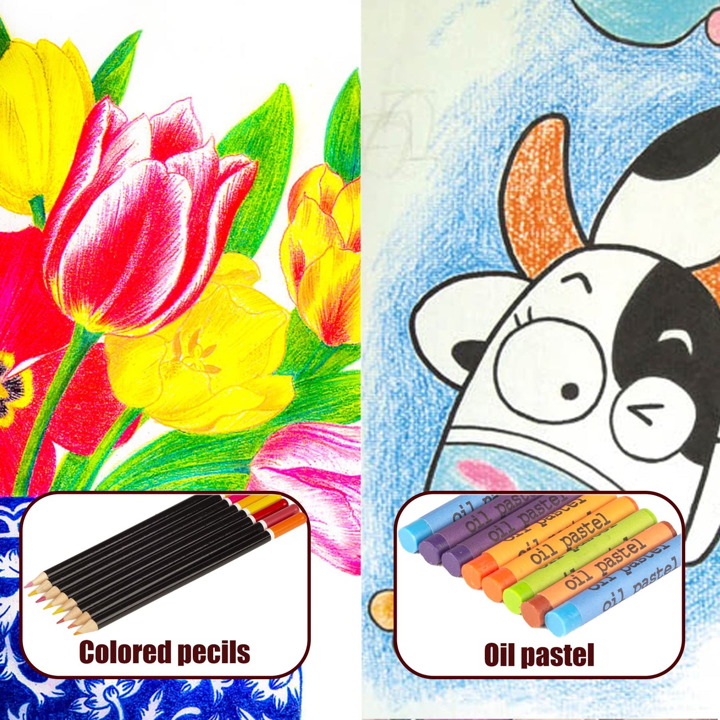KINSPORY 168 PCS Art Set for Kids, Deluxe Coloring Drawing Art Supplies Case Gift for Teens Boys Girls 4 5 6 7 8 9 10 11 12