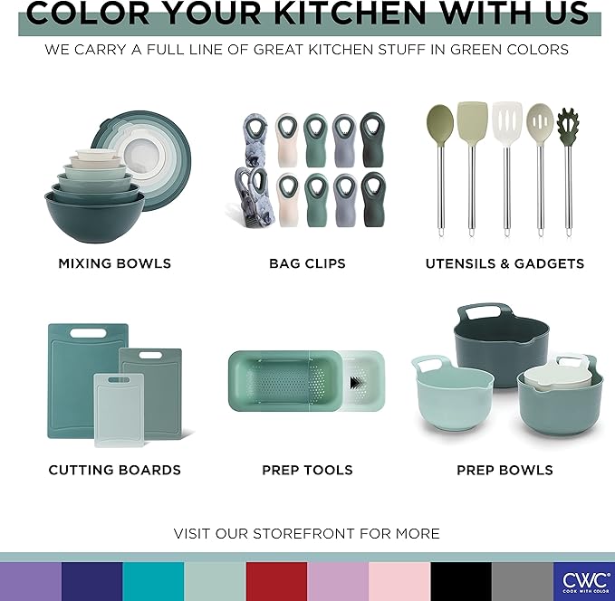 COOK WITH COLOR Kitchen Sink Strainer, Flexible Sink Strainer, Sink Drain