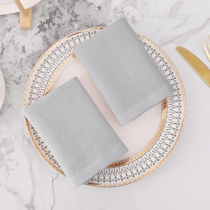 Homaxy 100% Cotton Waffle Weave Dish Cloths