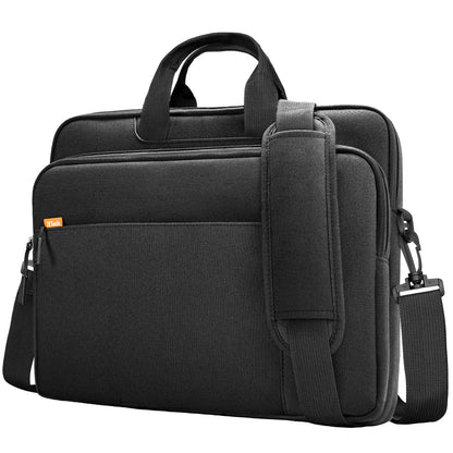 JETech 15 15.6 16 Inch Laptop Bag Case, Waterproof Computer Sleeve Cover Compatible with MacBook Air/Pro 15/16, Surface Book 3/2 15, Dell Inspiron 15.6, HP Pavilion 15.6 (Black)