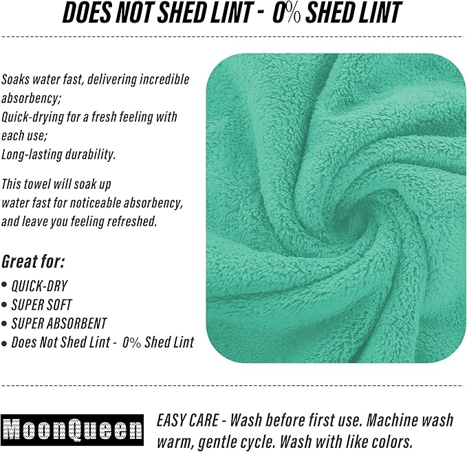 MOONQUEEN 18 Pack Premium Hand Towels