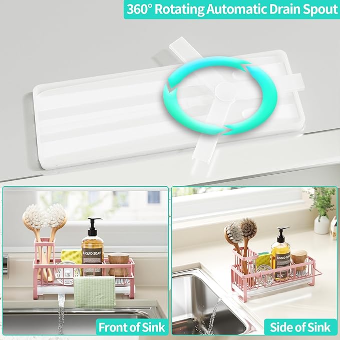HapiRm Sponge Holder for Kitchen Sink