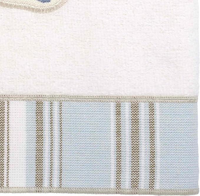 Avanti Linens - 3pc Towel Set, Soft & Absorbent Cotton, Coastal Home Decor