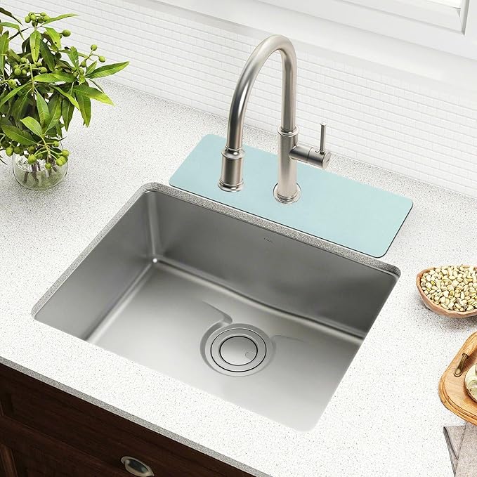 Kitchen Sink Splash Guard 1 PC 30 Inch Sink Faucet Mat Splash Guard
