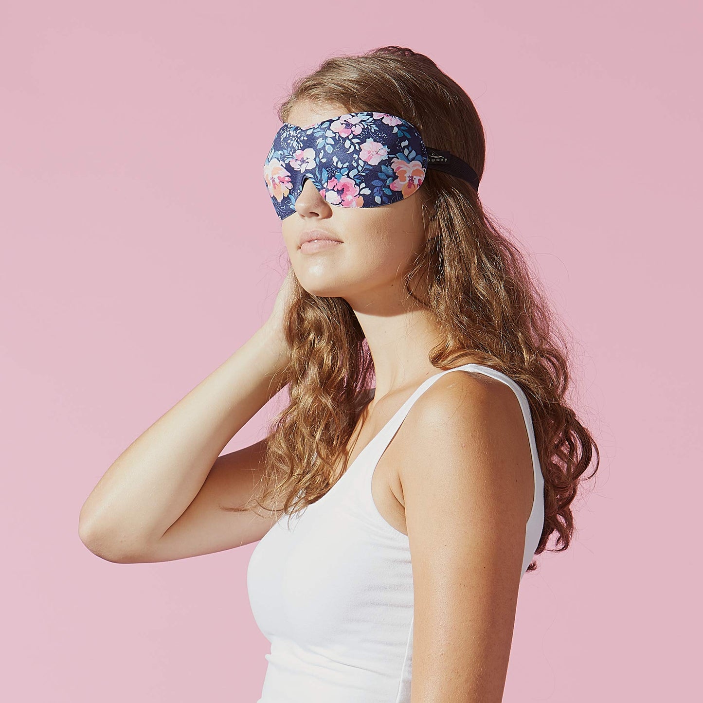 Bucky 40 Blinks No Pressure Printed Eye Mask for Travel & Sleep, Foil, One Size