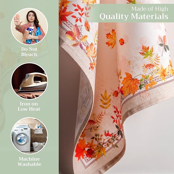 Maison d' Hermine Kitchen Towels Set of 3 100% Cotton 20" x 27.5" Reusable