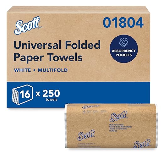Scott Professional Universal Multifold Paper Towels, Absorbency Pockets
