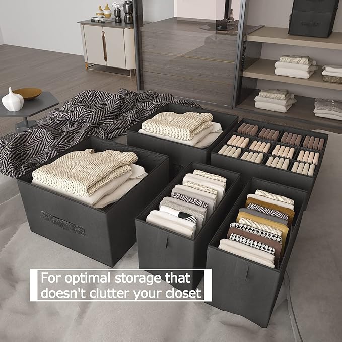 6-Shelves Hanging Closet Organizer