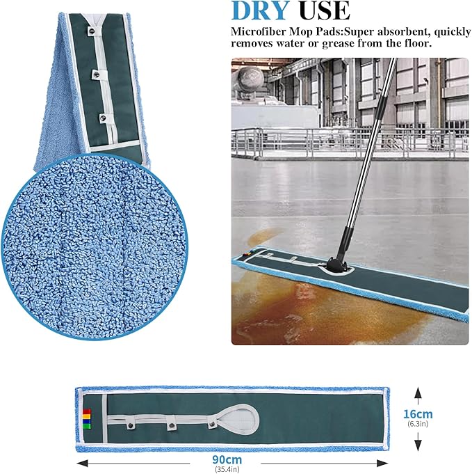 Commercial Mop, Masthome 42" Heavy Duty Dust Mop