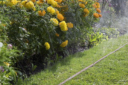 Gardena Soaker Hose: Fine Sprayer for Irrigation Elongated, Narrow Zones, Length 15 m, Ready for Connection, Brown, Individually Shortened or Renewable (1999-88)