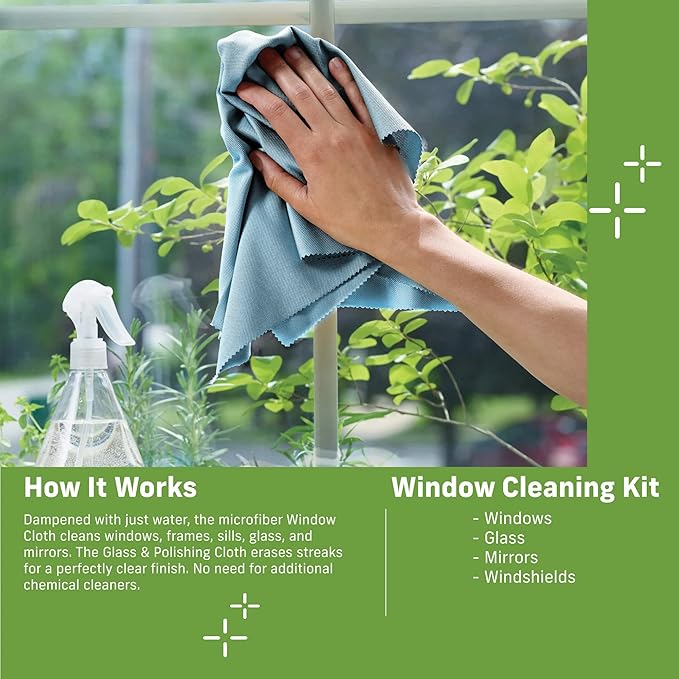 E-Cloth 3-Pack Window Cleaning Cloth