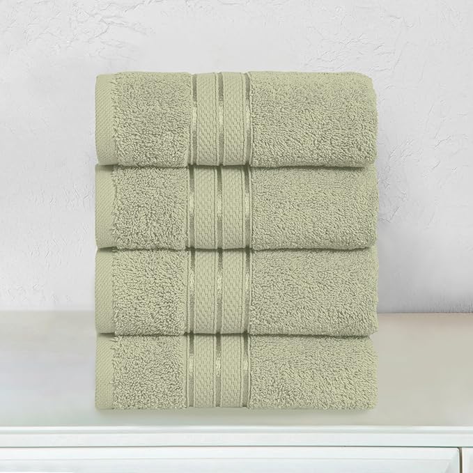 Elegant Comfort Three Line Popcorn Towel Set