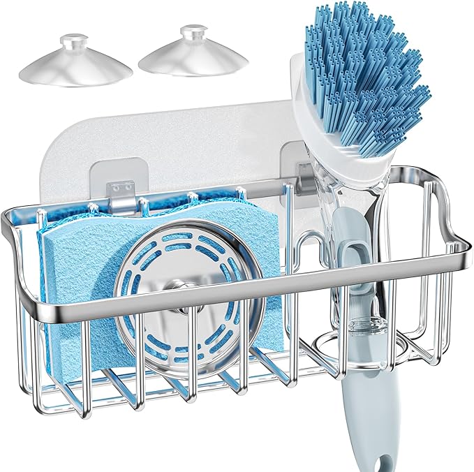 Consumest Sponge Holder Sink Caddy
