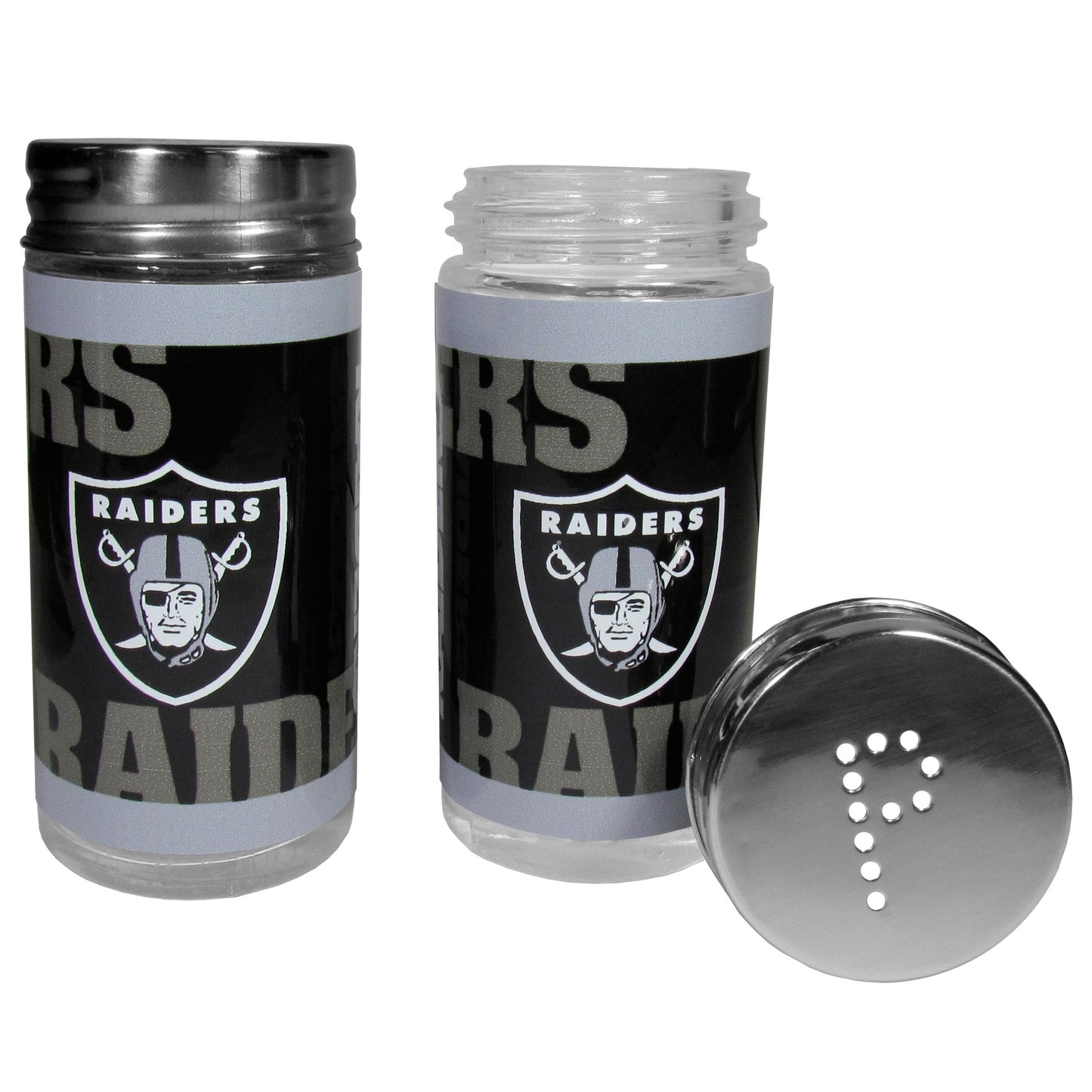 Siskiyou Sports NFL Oakland Raiders Salt & Pepper Shakers, Black,