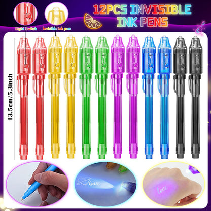 SNLN Video Game Party Favors Gamer Birthday Supplies Kids Notebook Invisible Ink Pen Paper Bag Silicone Bracelet Stamper Keychain Glow Tattoo Sticker Gaming Game On Party Favors Goodie Stuffers Decor