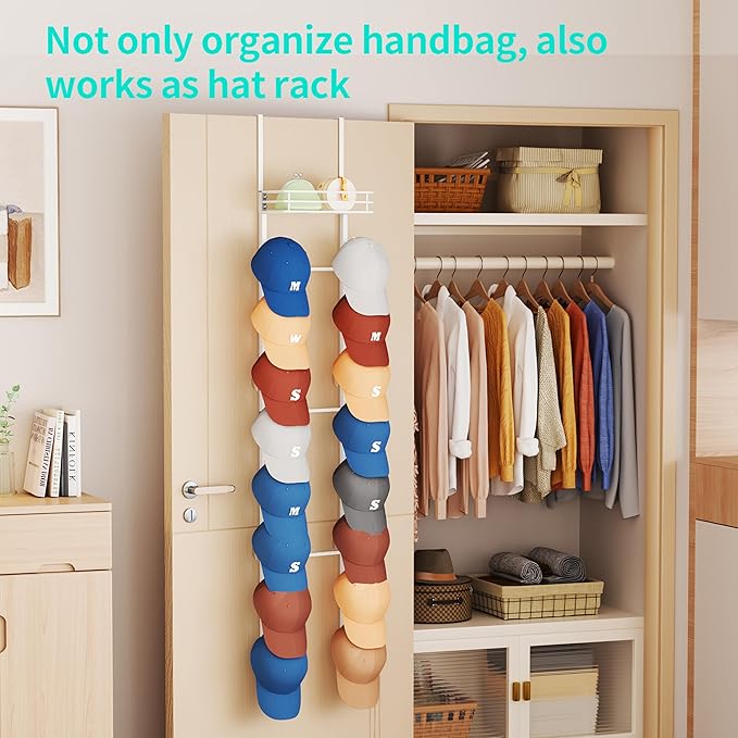 HapiRm Over The Door Purse Organizer