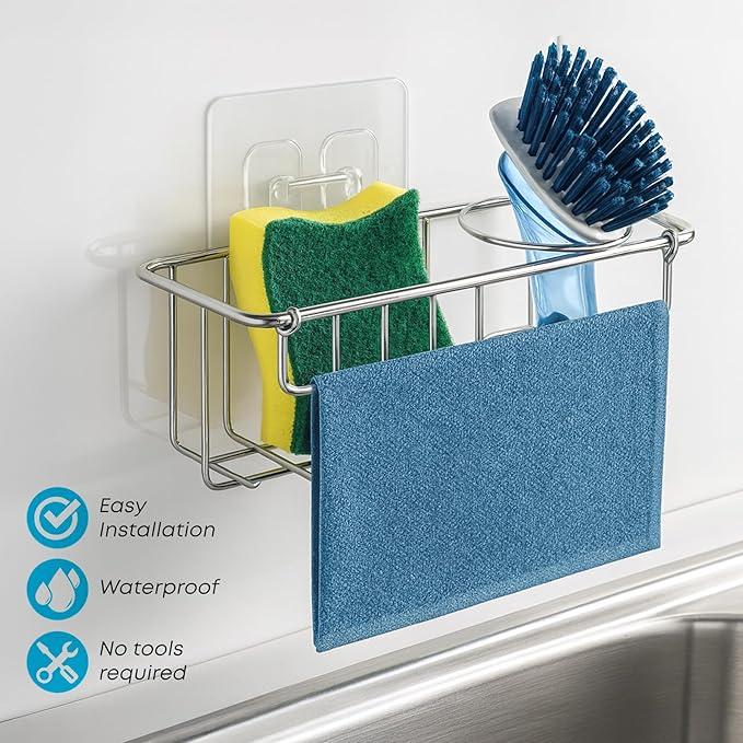 KESOL RustProof Sponge Holder Caddy