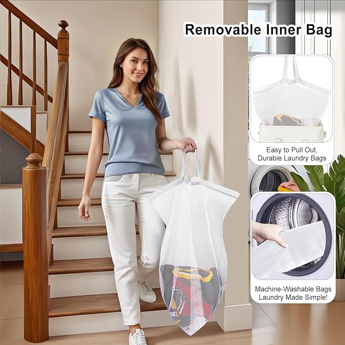 Odonata 75L Slim Laundry Hamper