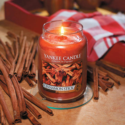Yankee Candle Scented Candle | Cinnamon Stick Large Jar Candle | Long Burning Candles: up to 150 Hours for Women