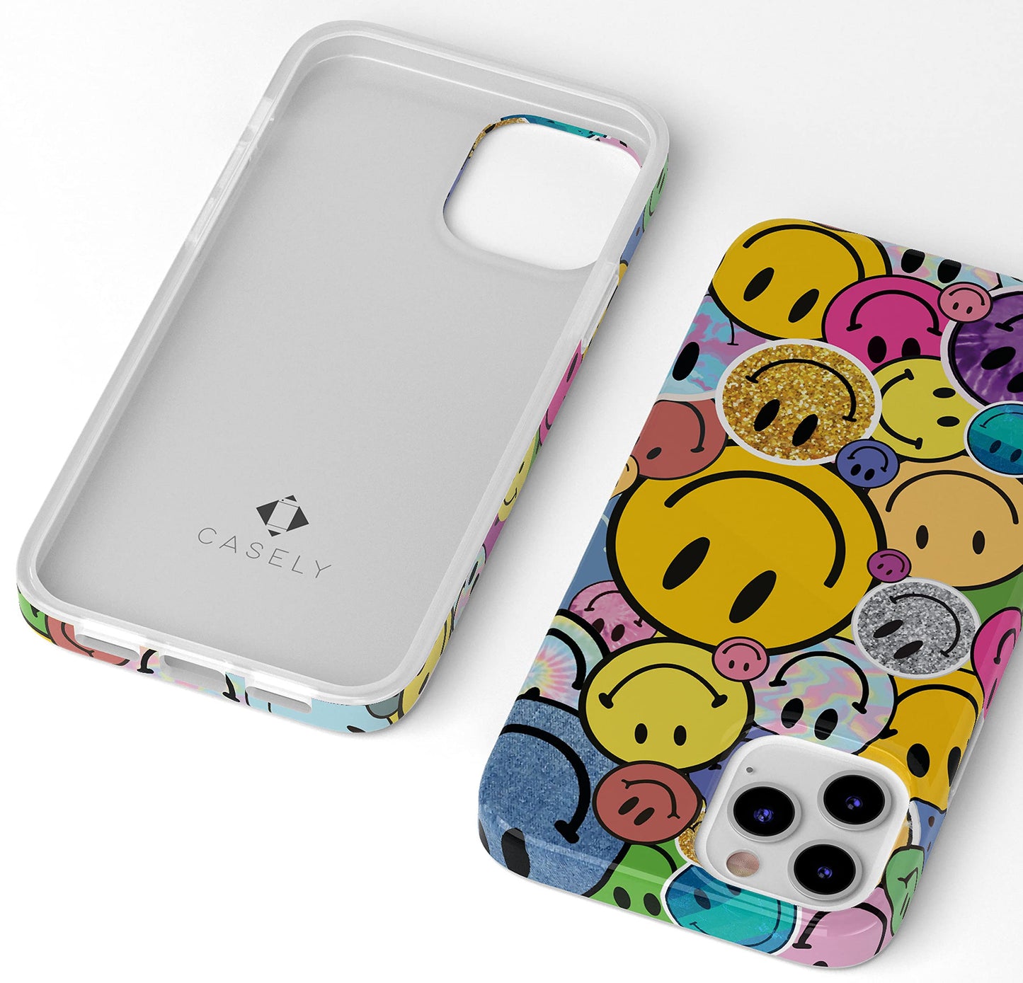 Casely iPhone 12/12 Pro Case | Field of Flowers | Pastel Floral | Classic Ultra Slim Design
